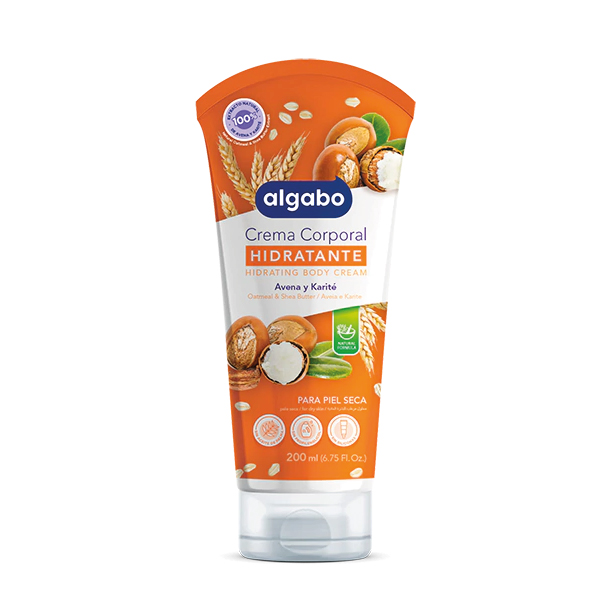ALGABO CREMA HIDRATANTE AVENA Y KARITE X 200 ML.